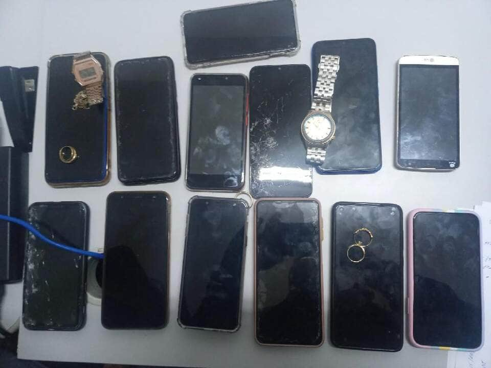 quadrilha e presa por roubo a loja de telefonia celular em cuiaba