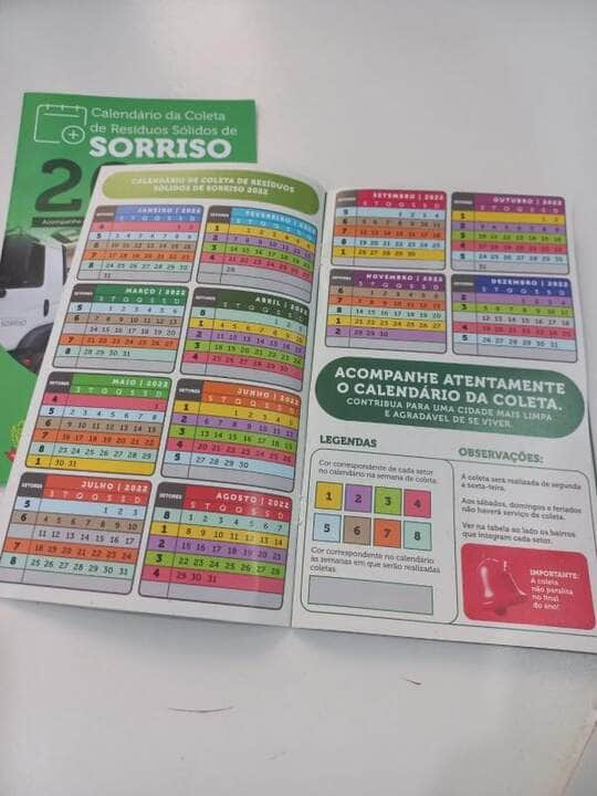 a partir de segunda feira 21 coleta de residuos segue para o setor 4