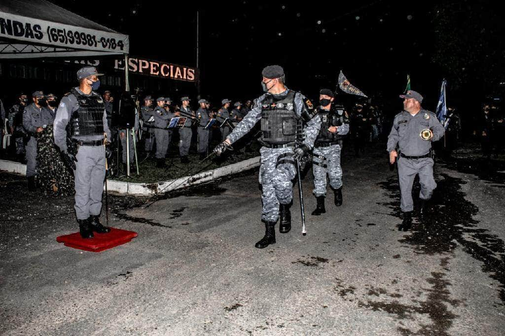 coronel assume comando de policiamento especializado da policia militar