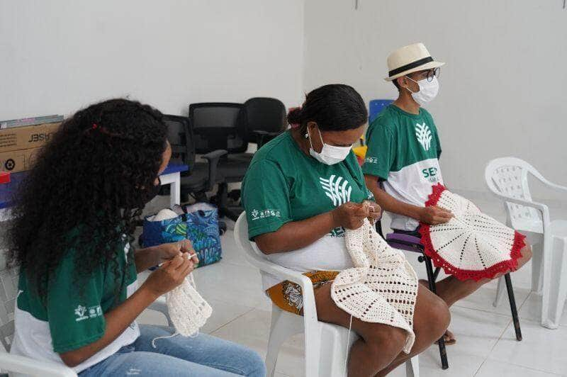 curso de croche oferece aprendizado e qualidade de vida para alunos