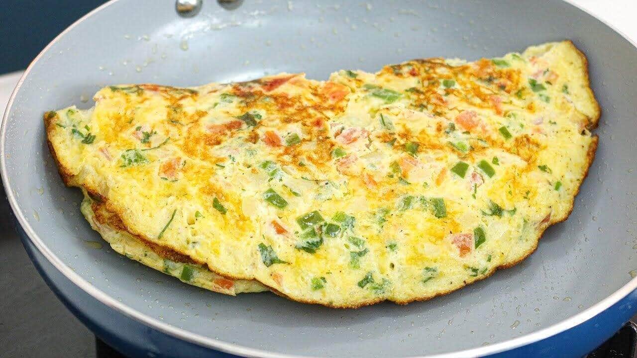 como fazer omelete