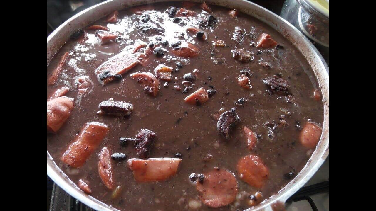 como fazer feijoada