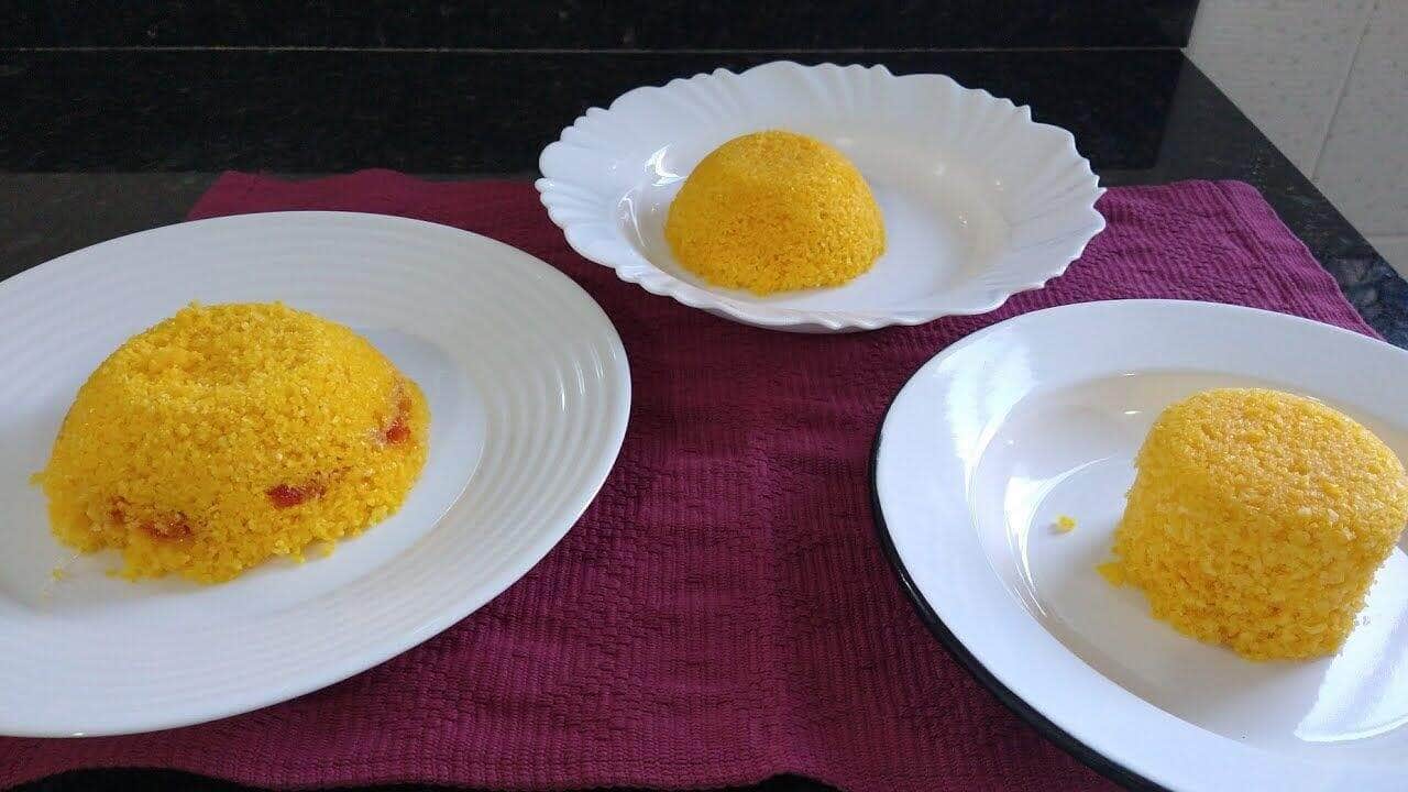 como fazer cuscuz no microondas