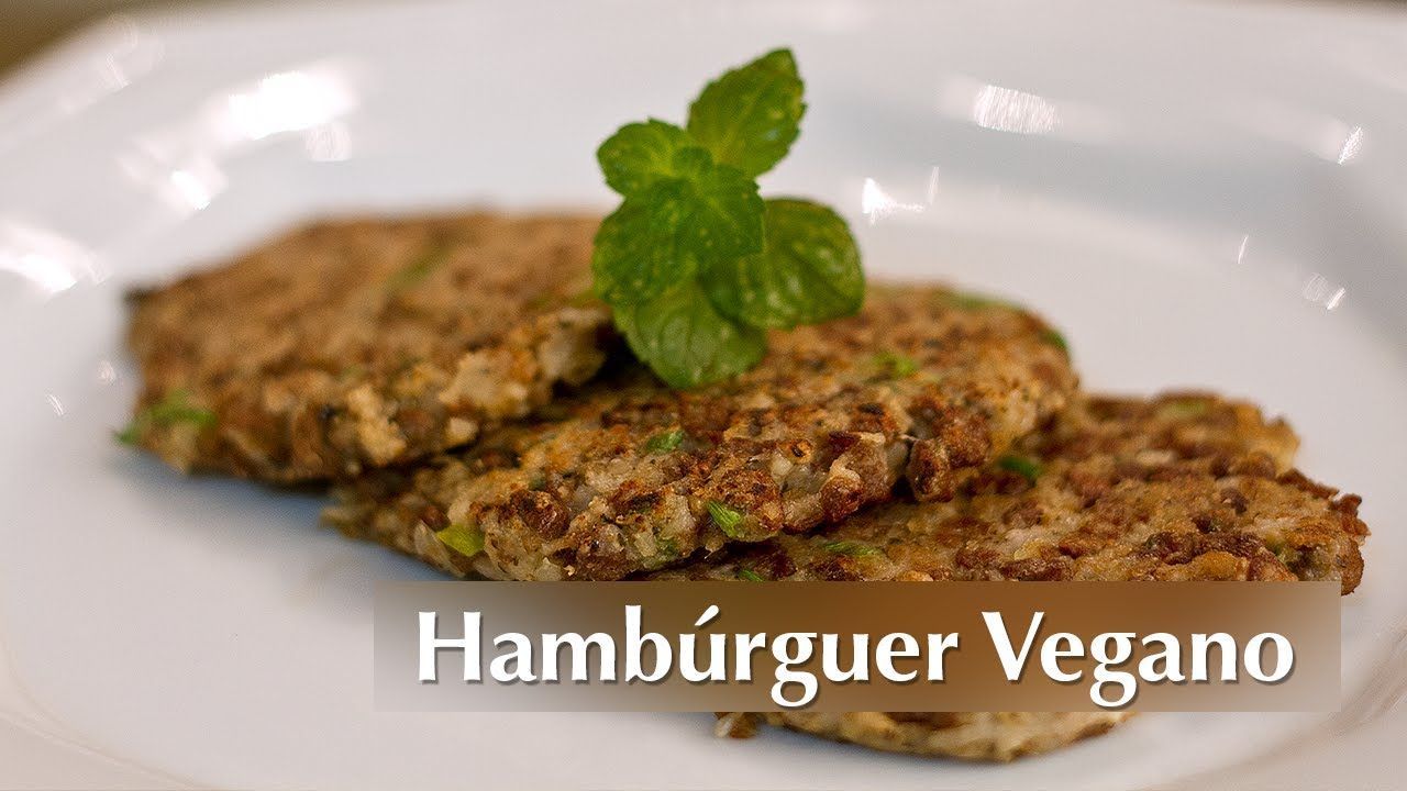 como fazer hamburguer vegano