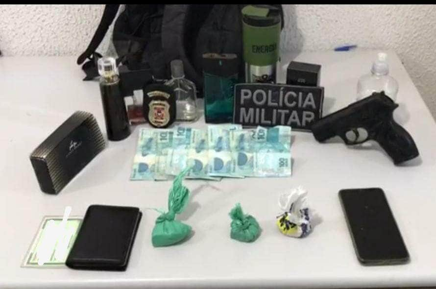 policiais prendem quadrilha e chefe do trafico de drogas em marcelandia