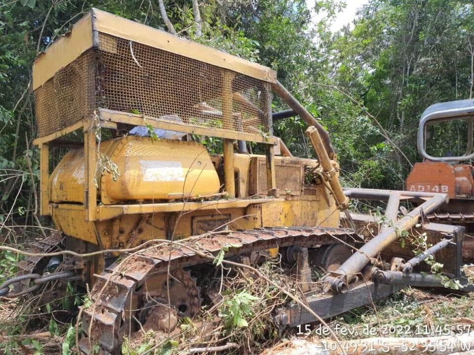 sema aplica multa por desmatamento ilegal em sao jose do xingu e apreende dois tratores