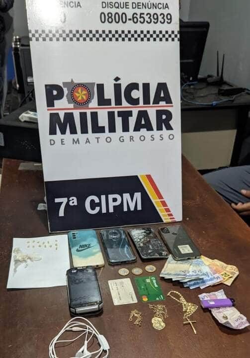 sete membros de organizacao criminosa sao presos pela pm em jaciara