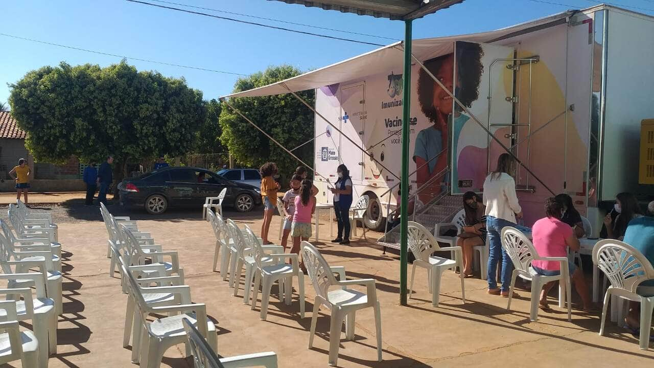 unidade movel de vacinacao percorrera 3 bairros de sinop