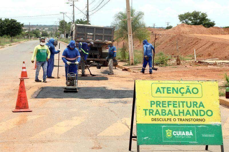 avenidas principais e linhas de onibus serao prioridades em mutirao para tapa buracos