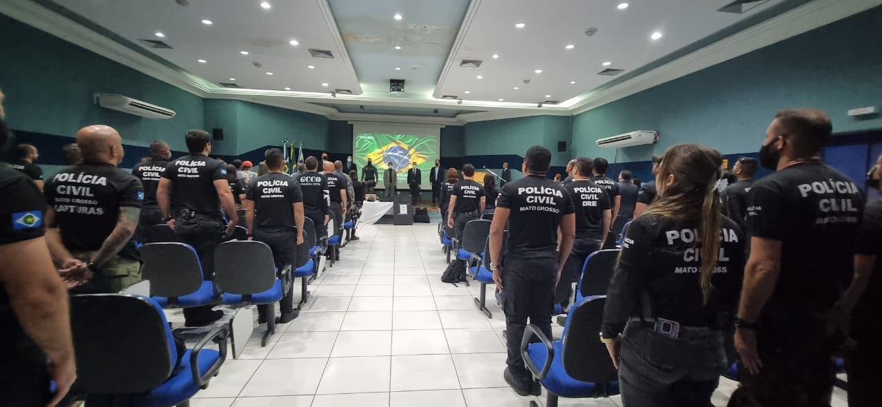 Polícia Civil de Mato Grosso são capacitados em curso com a Força Nacional