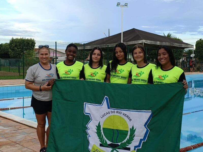 atletas de natacao de lucas do rio verde participam de seletiva nacional para disputar jogos na franca