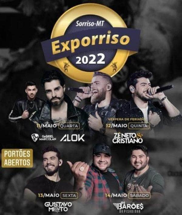 com show nacionais feira deste ano tera portoes abertos