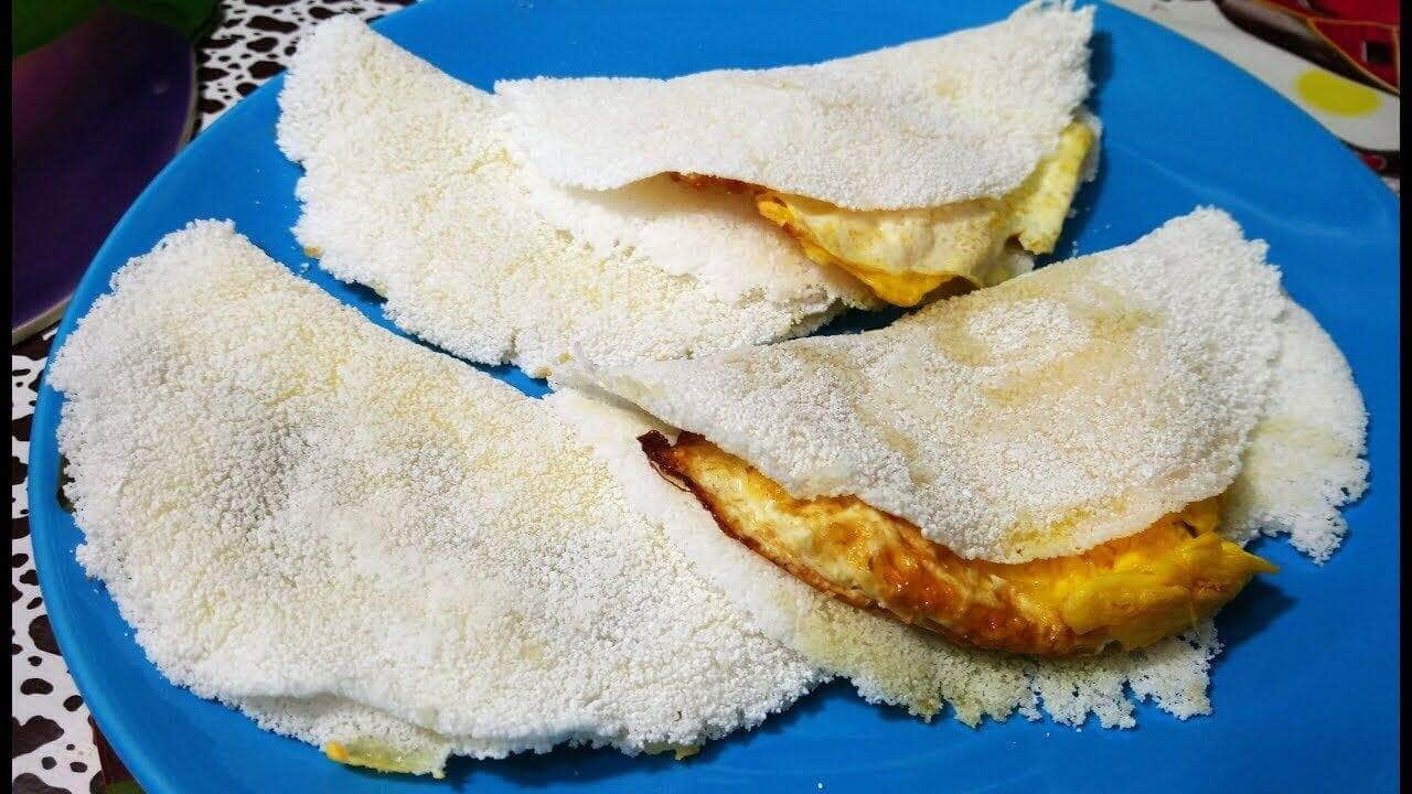 como fazer tapioca com ovo