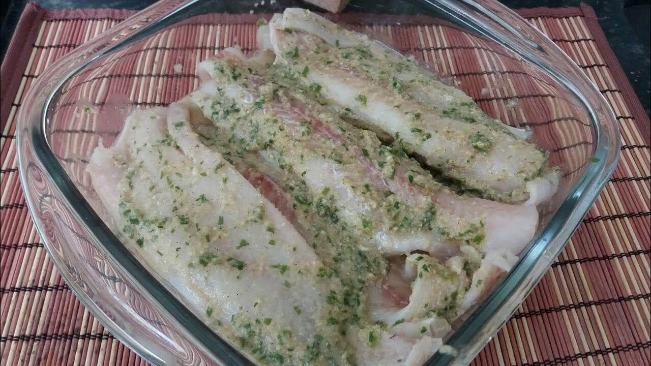como temperar file de tilapia