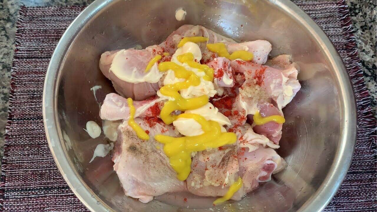 como temperar frango para assar