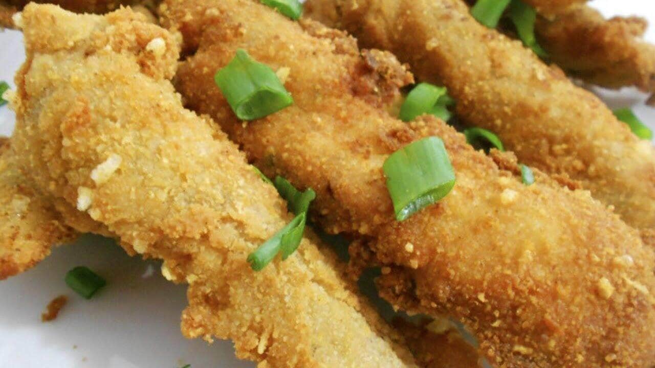 como empanar file de peixe