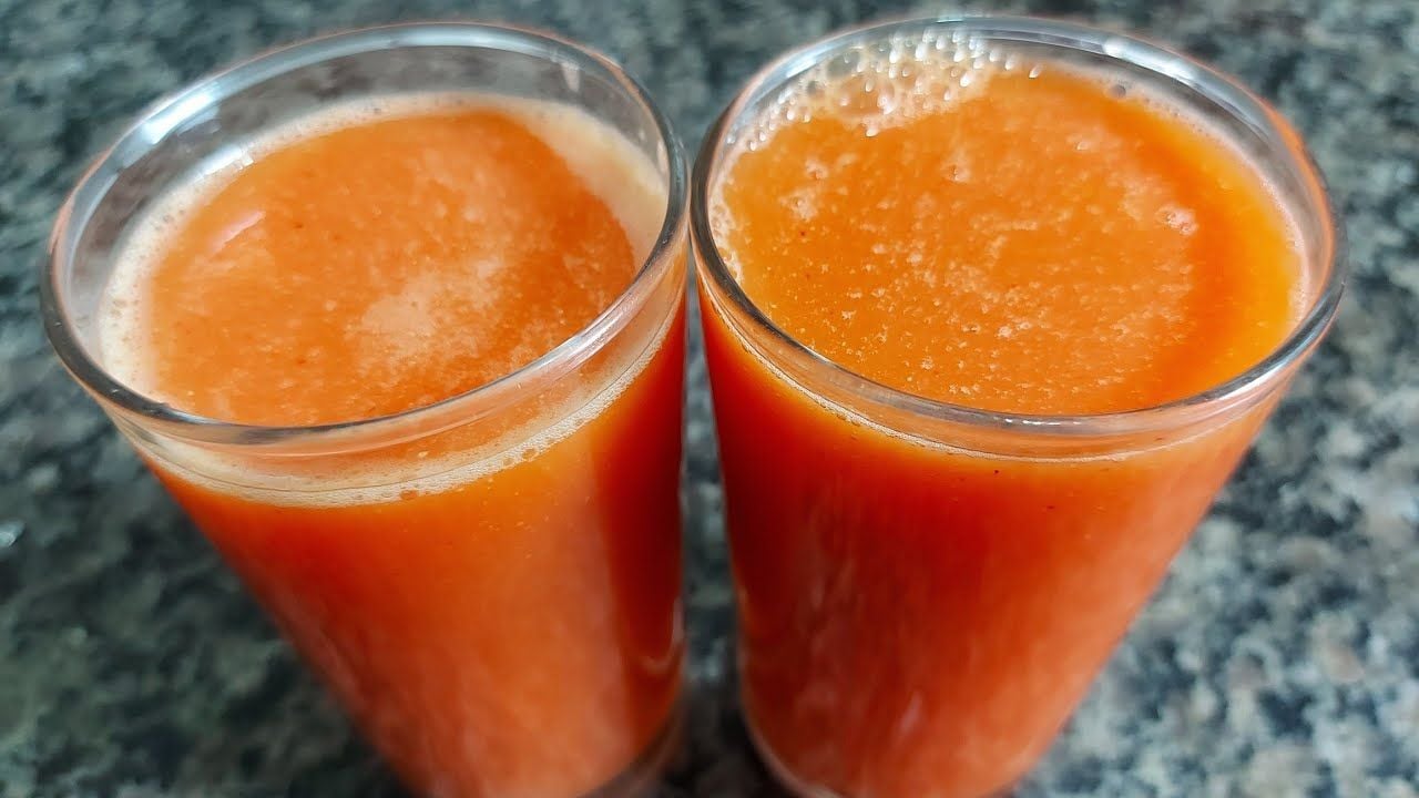 como fazer suco de laranja com acerola