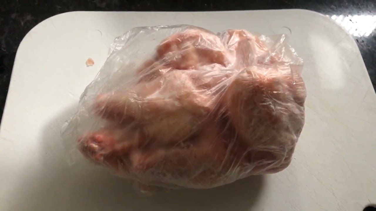 como descongelar frango rapido