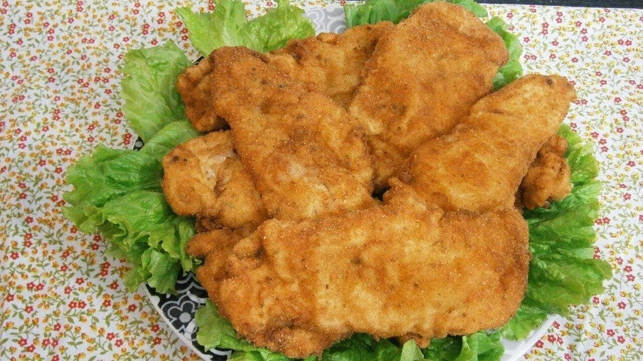 como fazer file de frango a milanesa