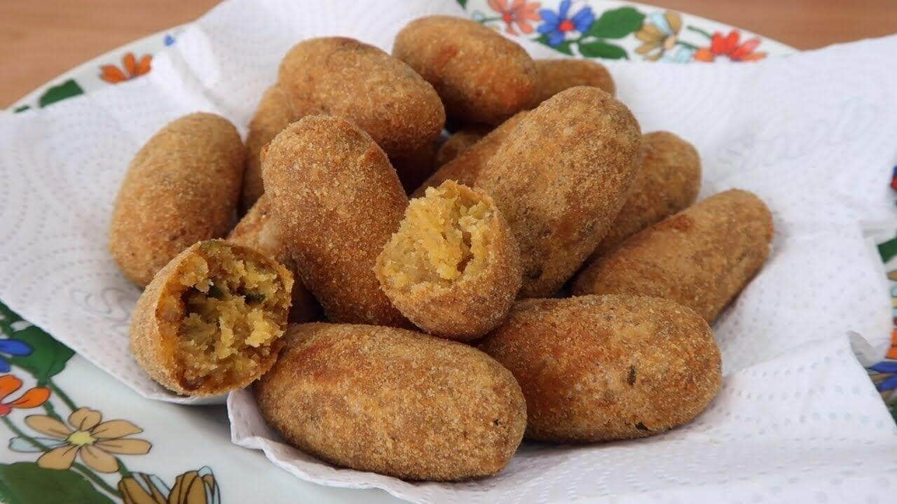 croquete de carne moida