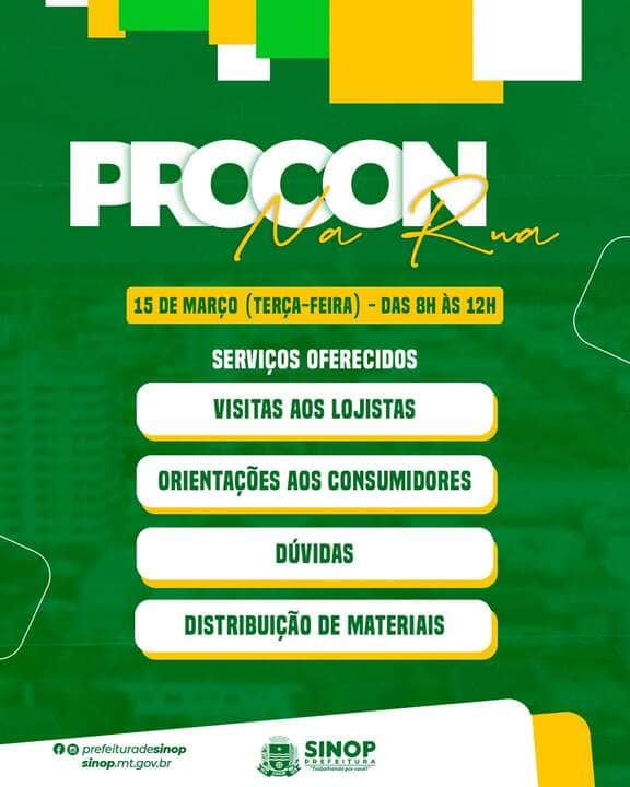 procon sinop fara acao de orientacao para fornecedores e consumidores