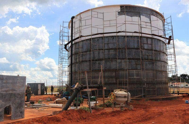 reservatorio e poco tubular vao garantir melhorias no abastecimento de agua na regiao do vida nova ii