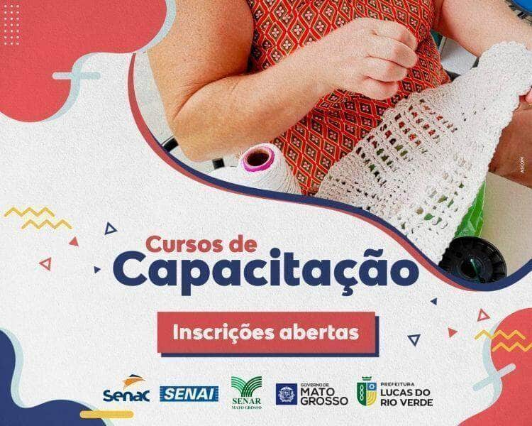 secretaria de assistencia social e parceiros oferecem cursos gratuitos em lucas do rio verde