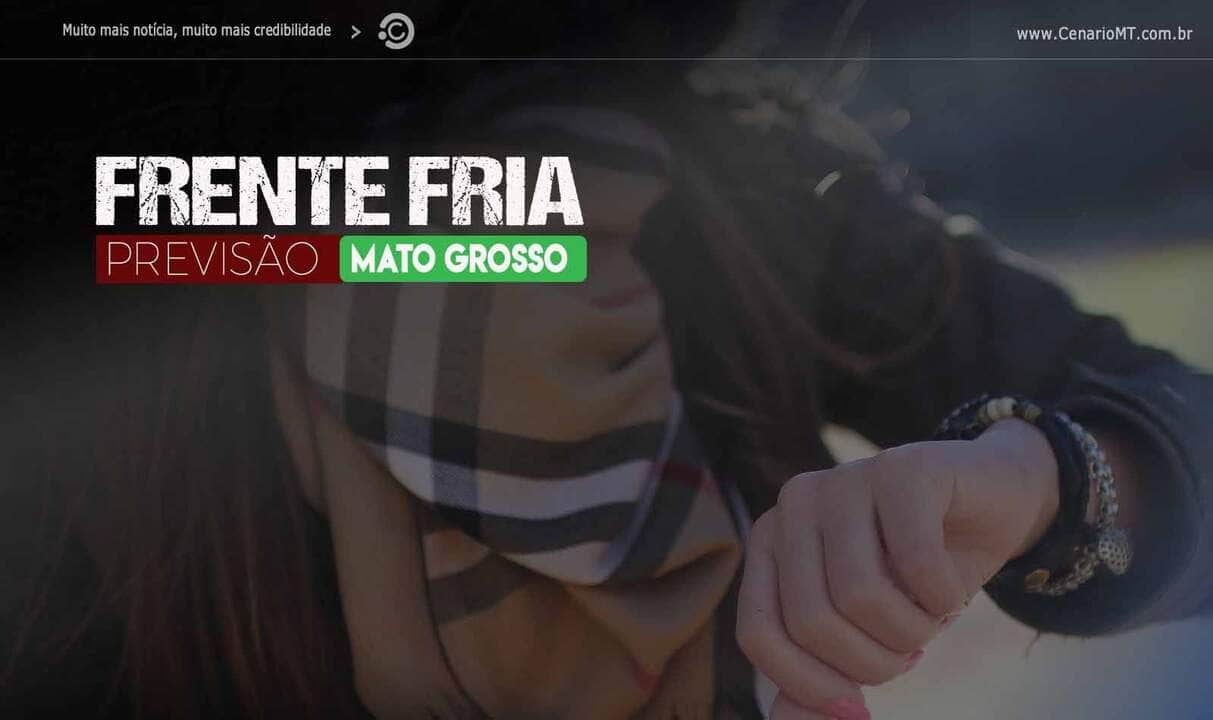 FRENTE FRIA - PREVISAO EM MATO GROSSO