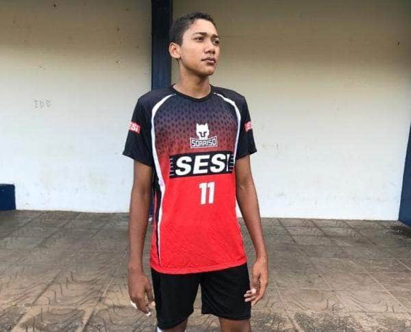 atleta de sorriso e convocado para a selecao mato grossense sub 20