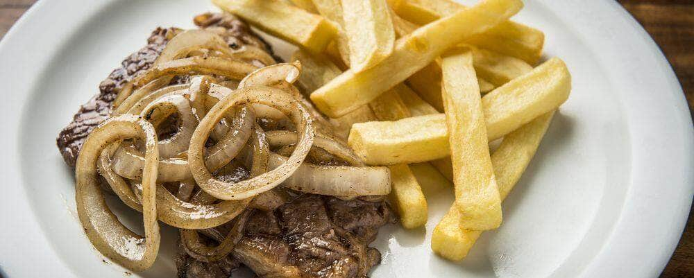 receita de bife com fritas