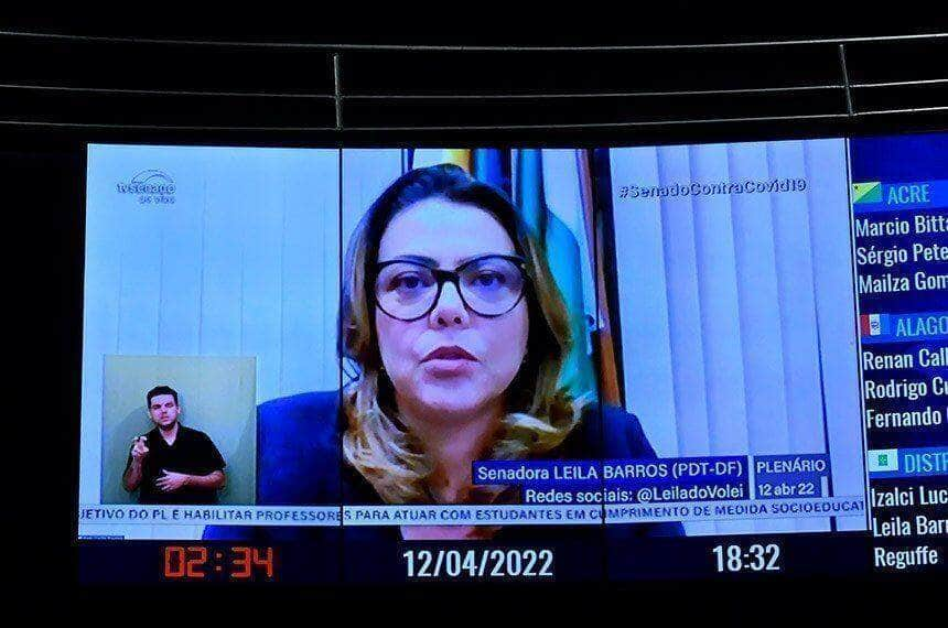 leila pede votacao do aumento de deducao do ir de incentivos ao esporte