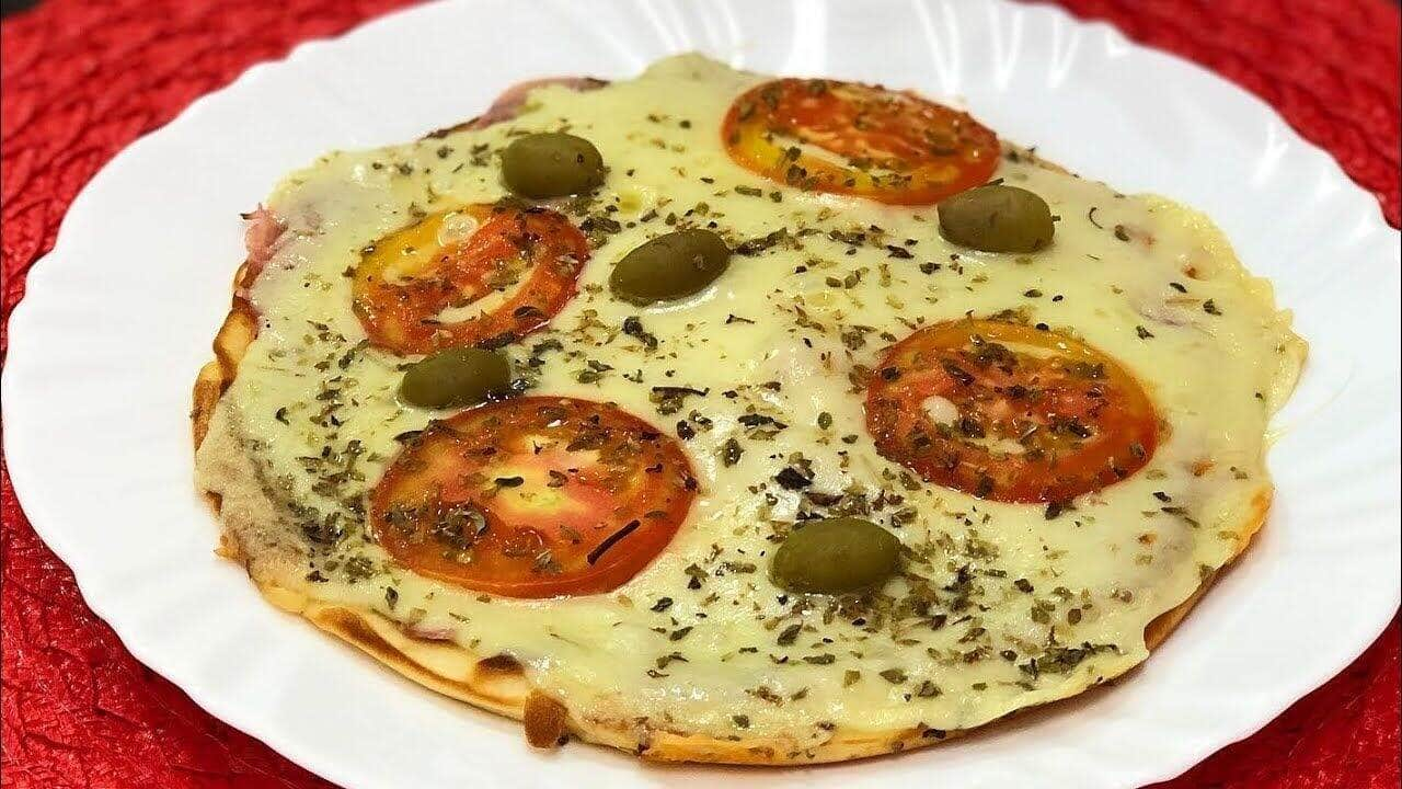 como fazer pizza de liquidificador