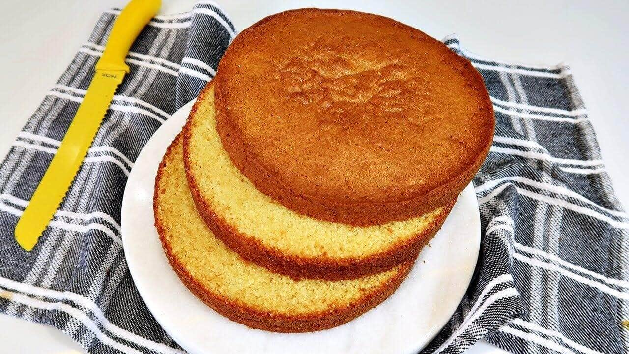 receita de massa de bolo de aniversário