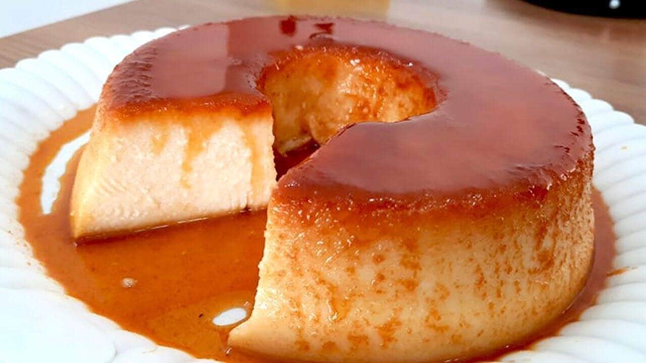 como fazer pudim de pão