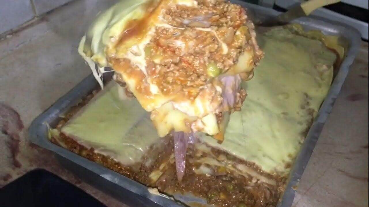 como fazer lasanha de carne