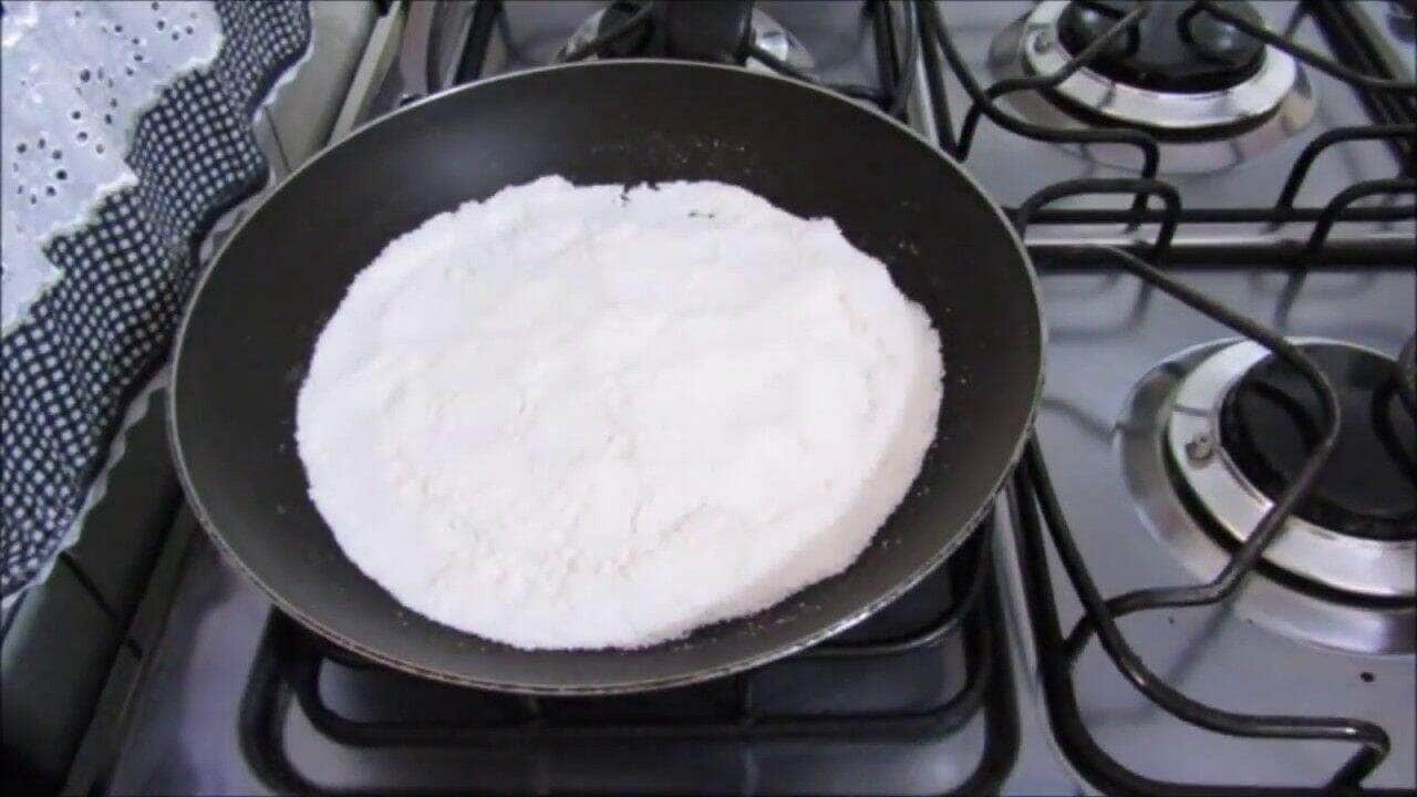 como fazer tapioca na frigideira