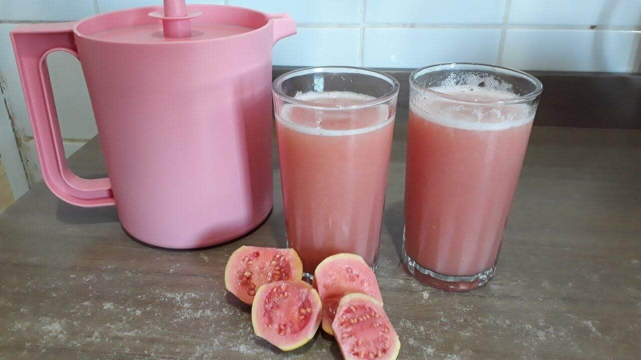 como fazer suco de goiaba