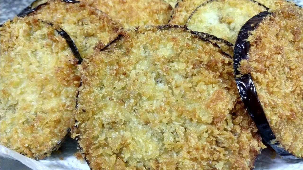 receita de berinjela frita sequinha