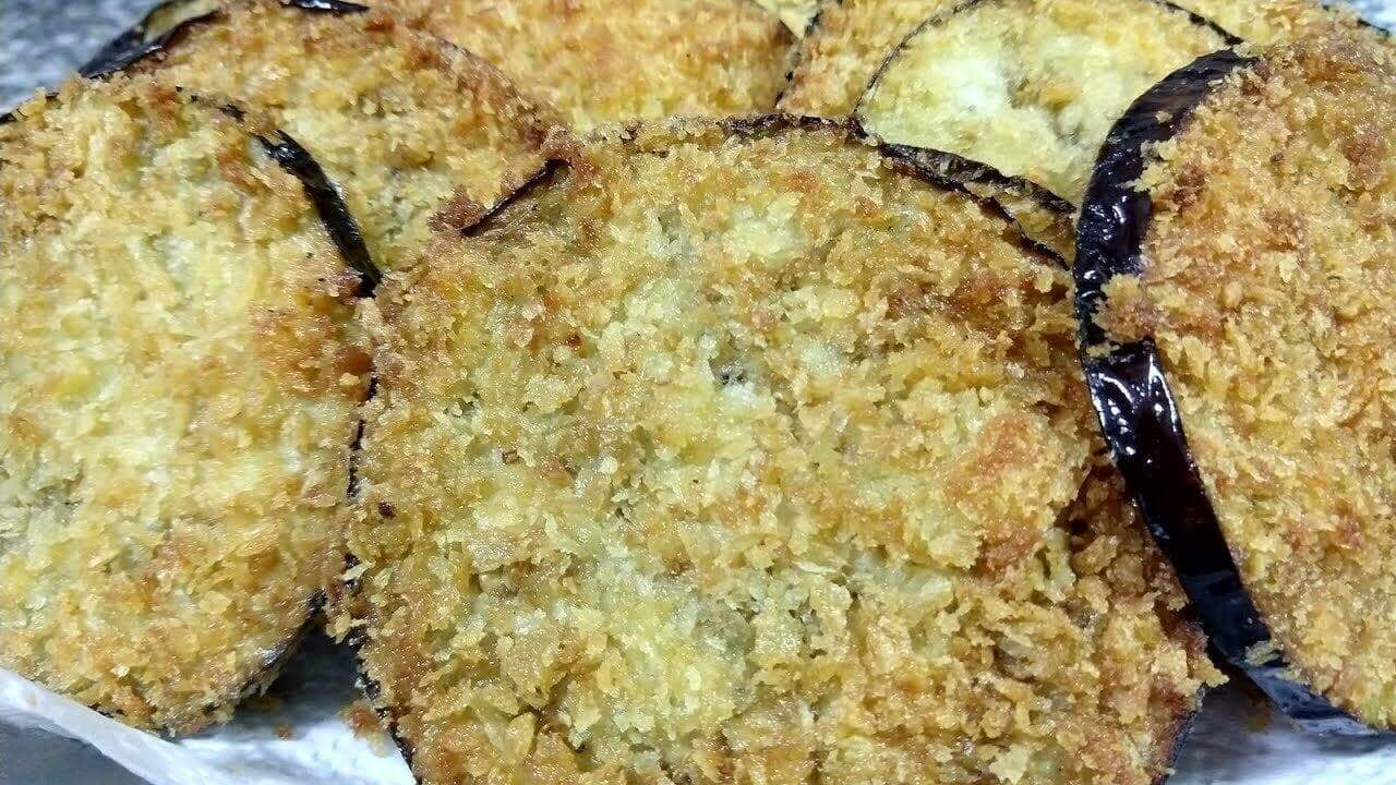 receita de berinjela frita sequinha