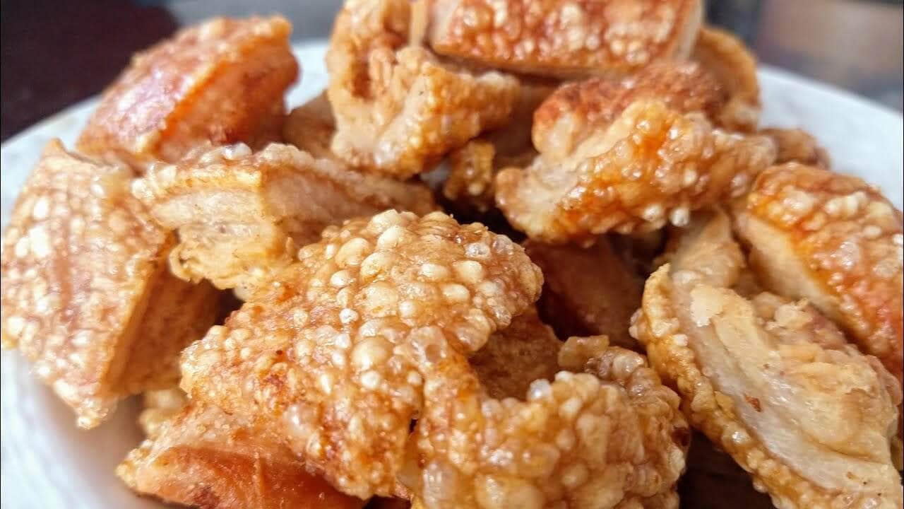 como fazer torresmo sequinho