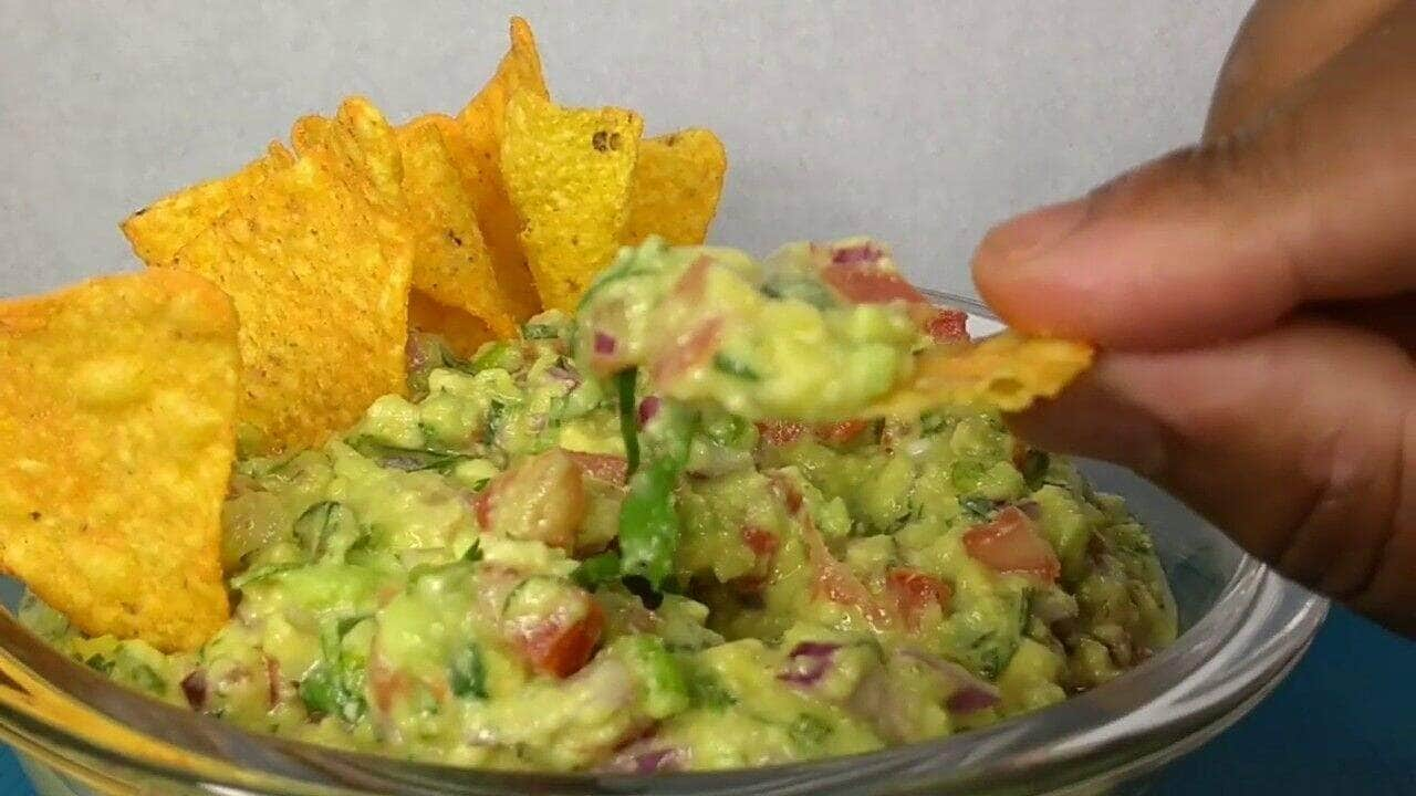 receita de guacamole mexicano