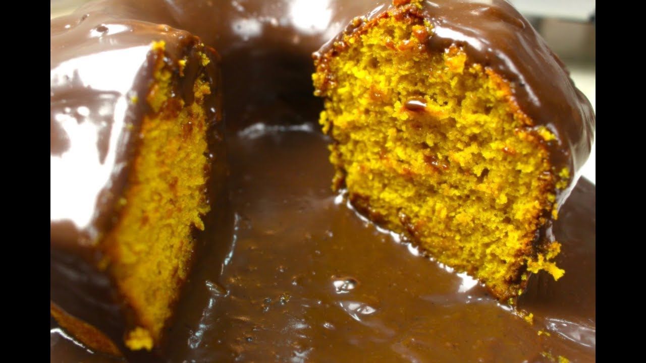 receita de bolo de cenoura com cobertura de chocolate