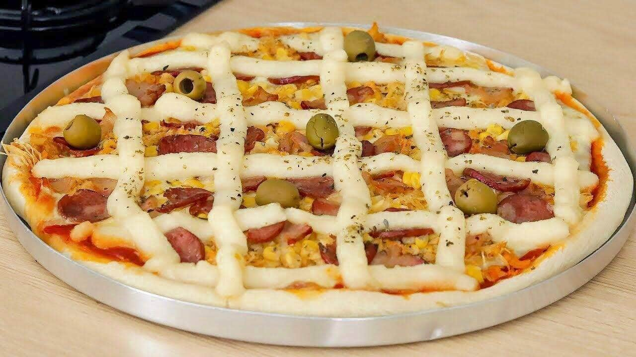 receita de pizza