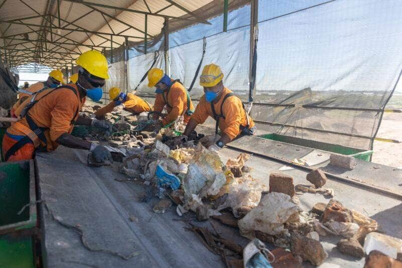 meio ambiente visita usina de reciclagem de residuos referencia em canoas rs