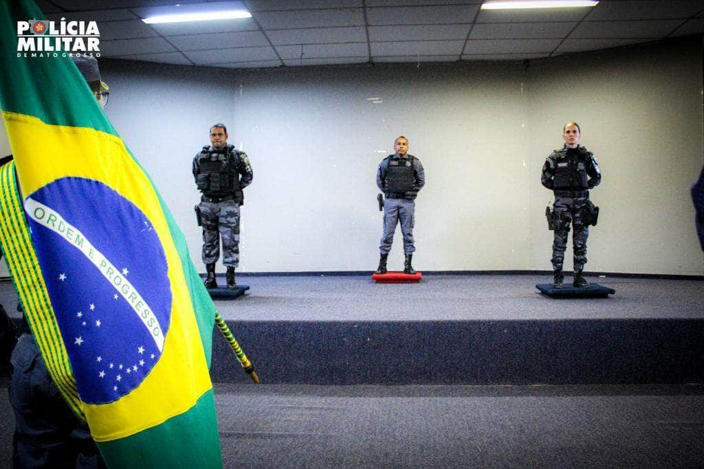 novos comandantes assumem unidades especializadas e cia centro da capital