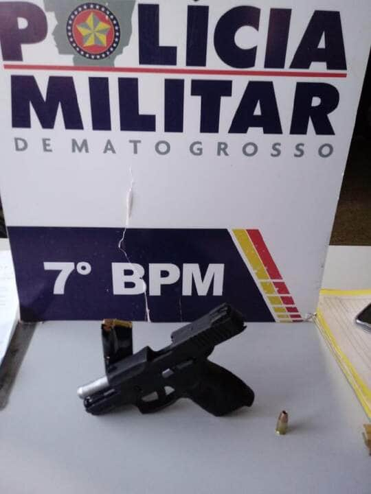 pm prende tres pessoas e apreende armas de fogo em rosario oeste