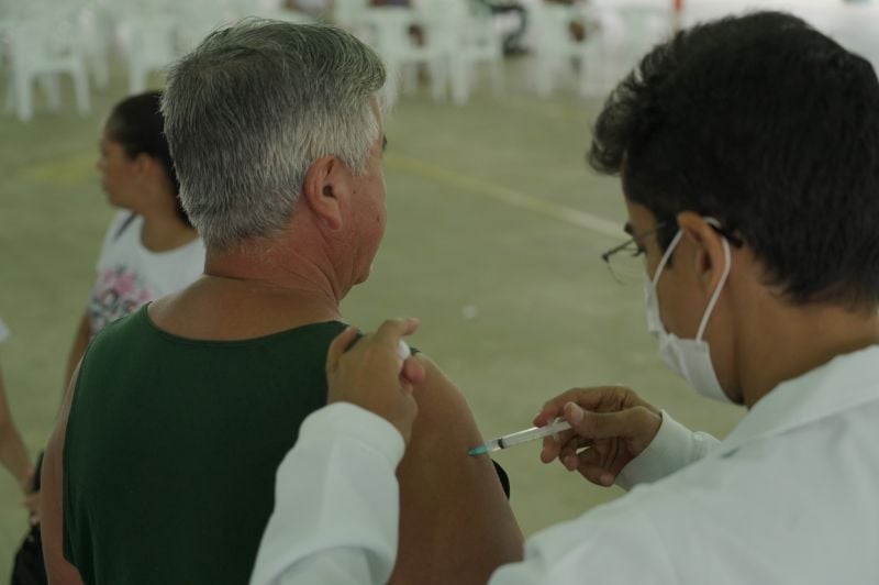 saude registra baixa procura por 2ª e 3ª dose da vacina covid em lucas do rio verde