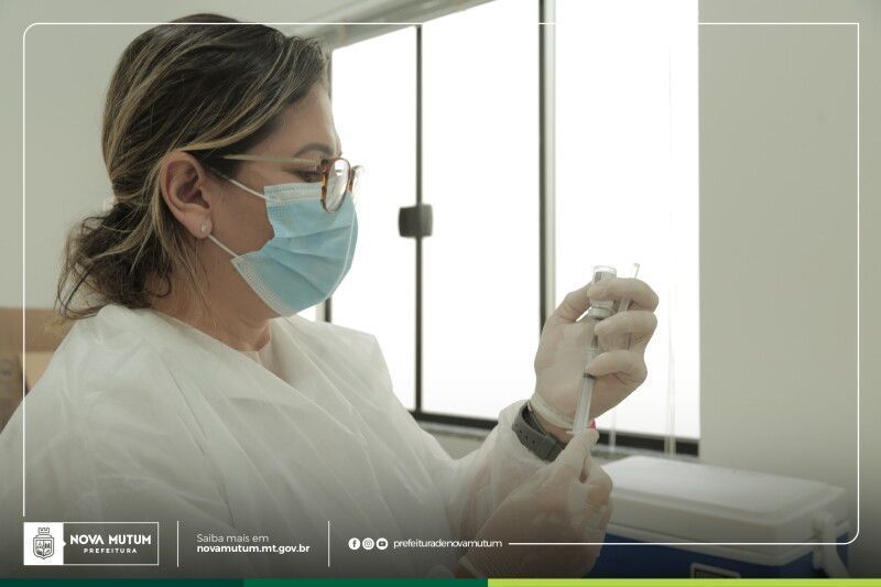 secretaria municipal de saude inicia campanha de vacinacao contra influenza gripe e sarampo