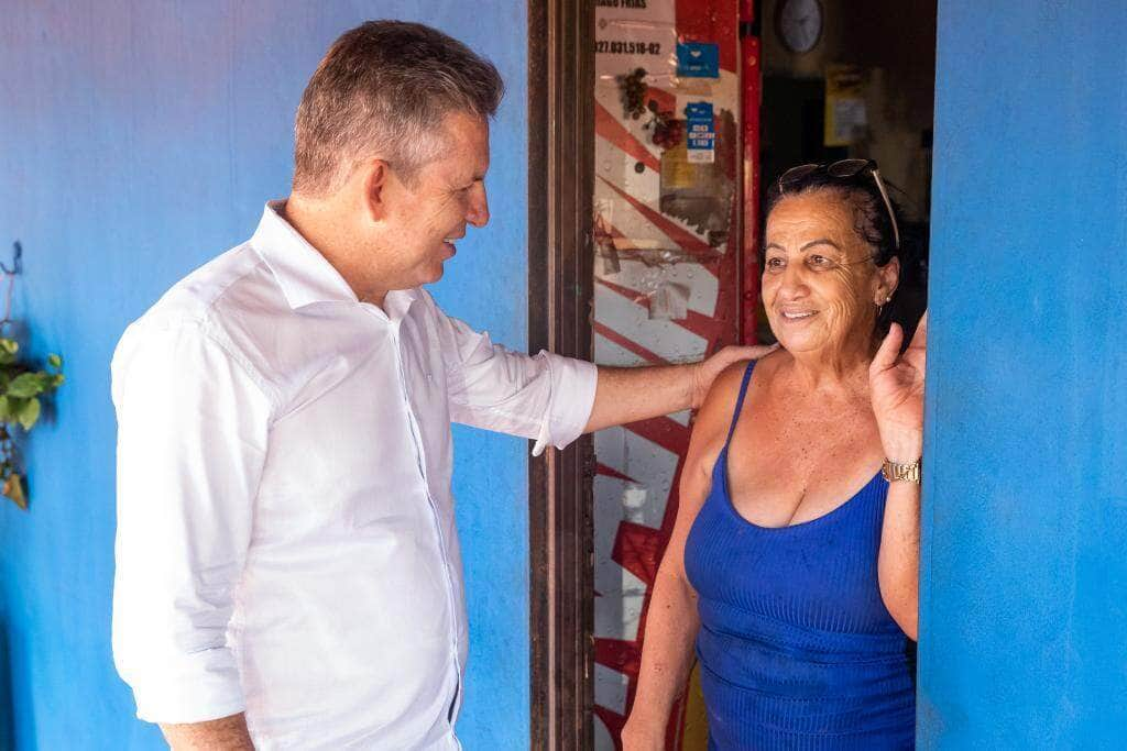 muita gente prometeu fazer essa obra mas so agora se tornou realidade” destaca comerciante de gaucha do norte