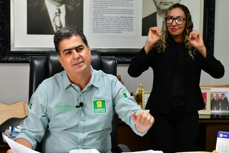 prefeito emanuel pinheiro destaca respeito aos servidores e anuncia pagamento de rga de 11 5 na folha salarial de maio